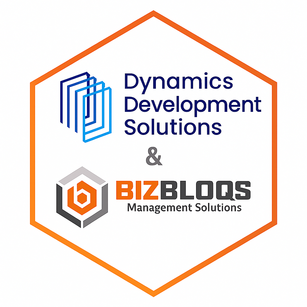Dynamics Development Solutions & BizBloqs Partnership Announcement Image